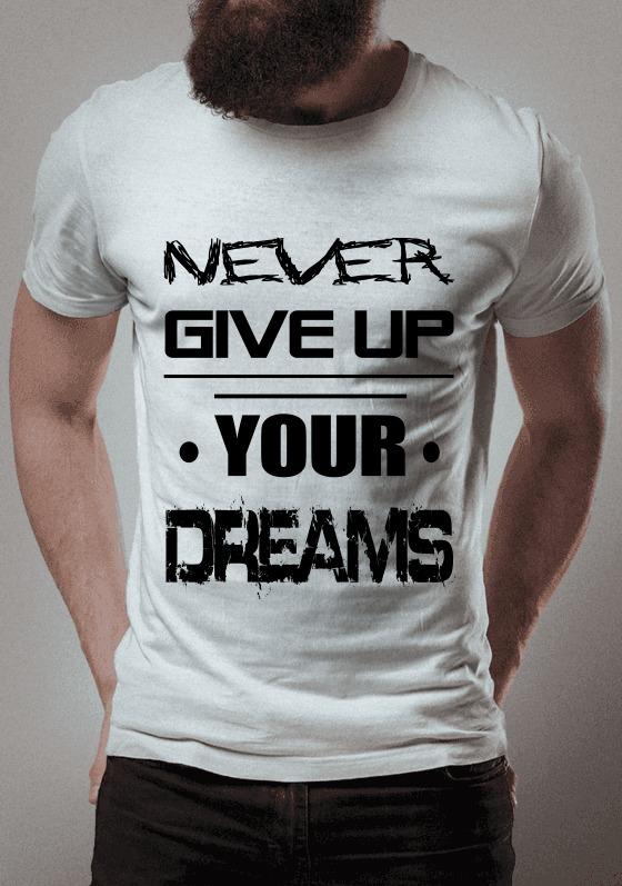 Nome do produto  Não desista dos seus sonhos