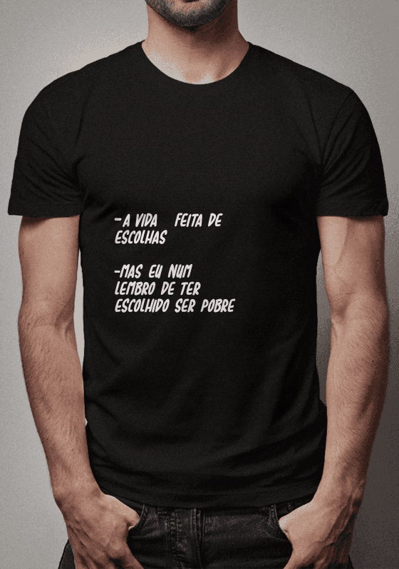 Nome do produto  Não escolhi ser Pobre.