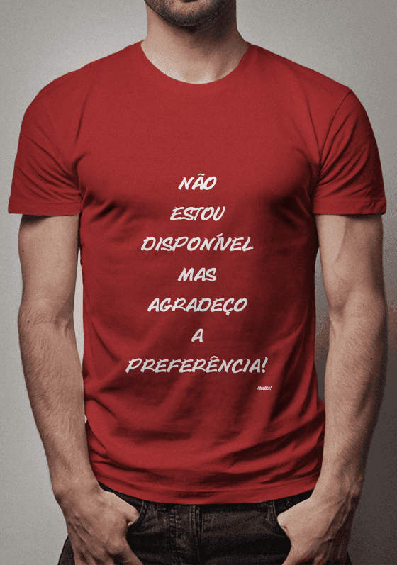 Não estou disponível