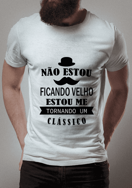 Nome do produto: Não estou ficando velho 