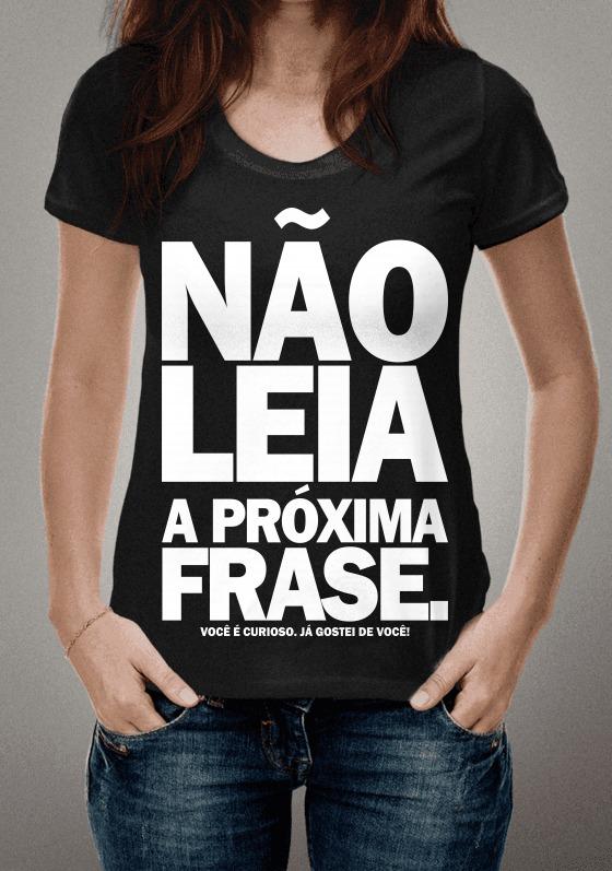 NÃO LEIA