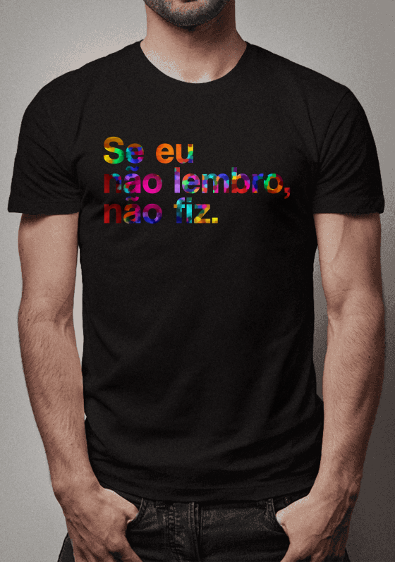 Nome do produto  Não Lembro, Não Fiz