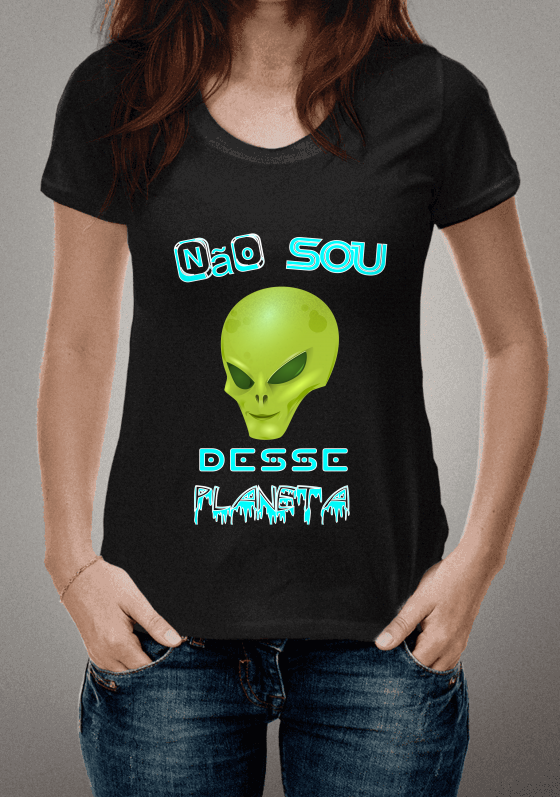 Nome do produto  Não sou desse planeta