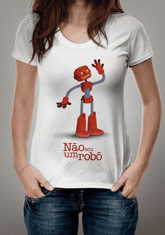 Nome do produto  Não sou um robô