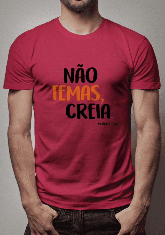 Nome do produto  Não temas, creia.