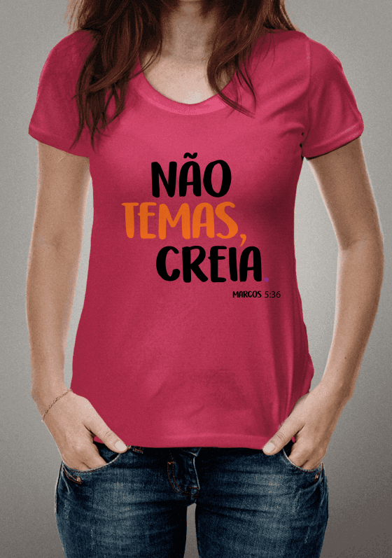 Nome do produto: Não temas, creia.