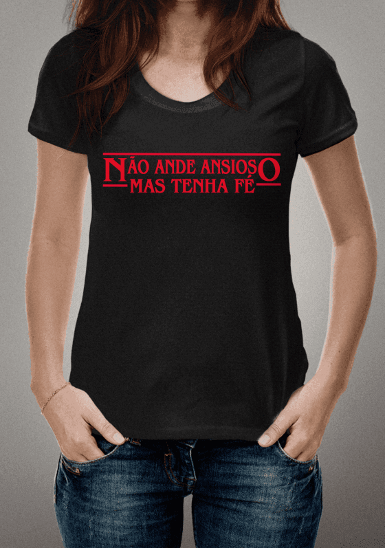 Nome do produto  Não tenha medo. Tenha fé.