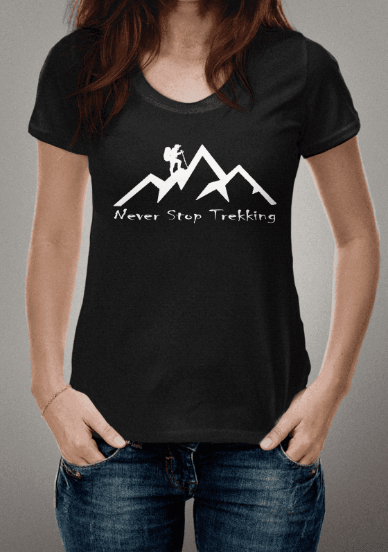 Nome do produto  Never Stop Trekking 
