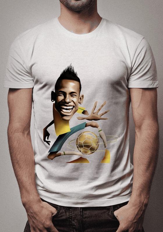 Nome do produto  Neymar caricatura