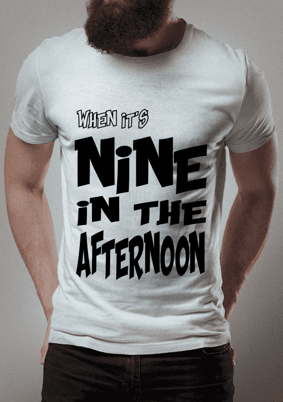 Nome do produto  Nine In The Afternoon