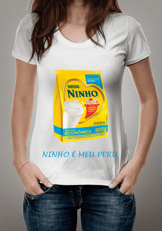 Nome do produto: NINHO É MEU PERU