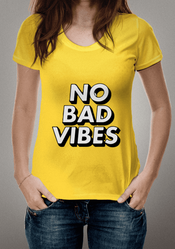 Nome do produto  NO BAD VIBES
