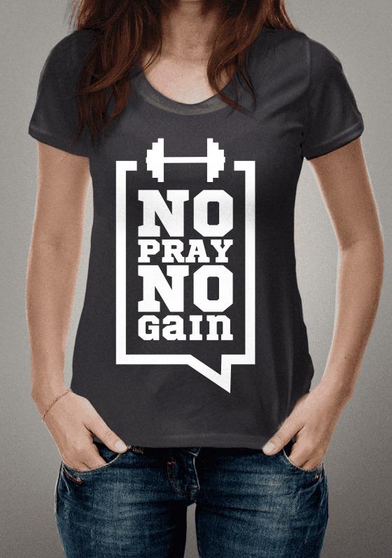 Nome do produto  No pray, no gain