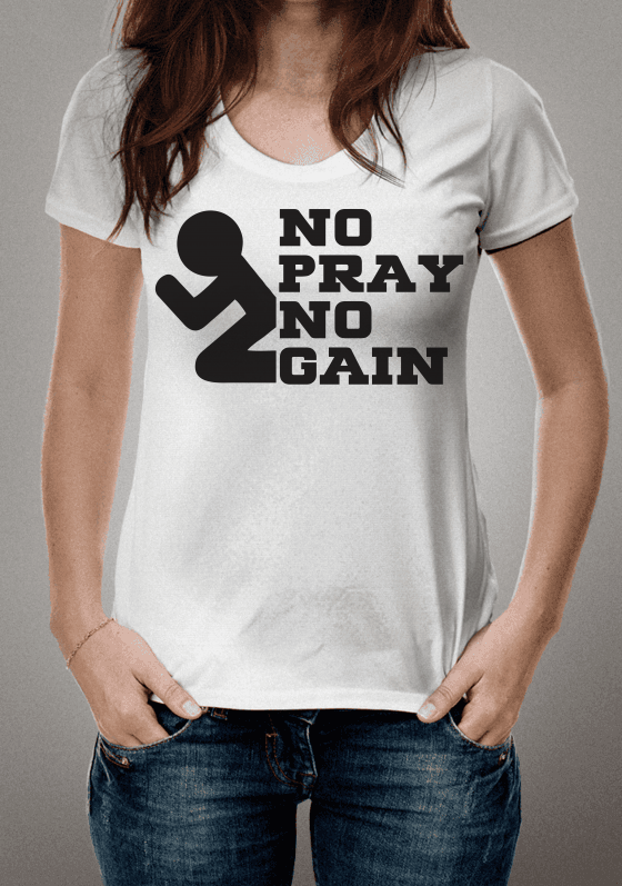 Nome do produto  NO PRAY NO GAIN