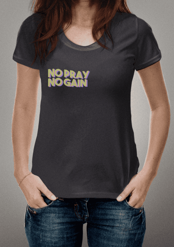 Nome do produto  No pray no gain