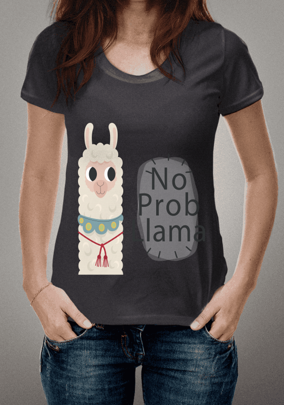 Nome do produto  No Prob Lhama 