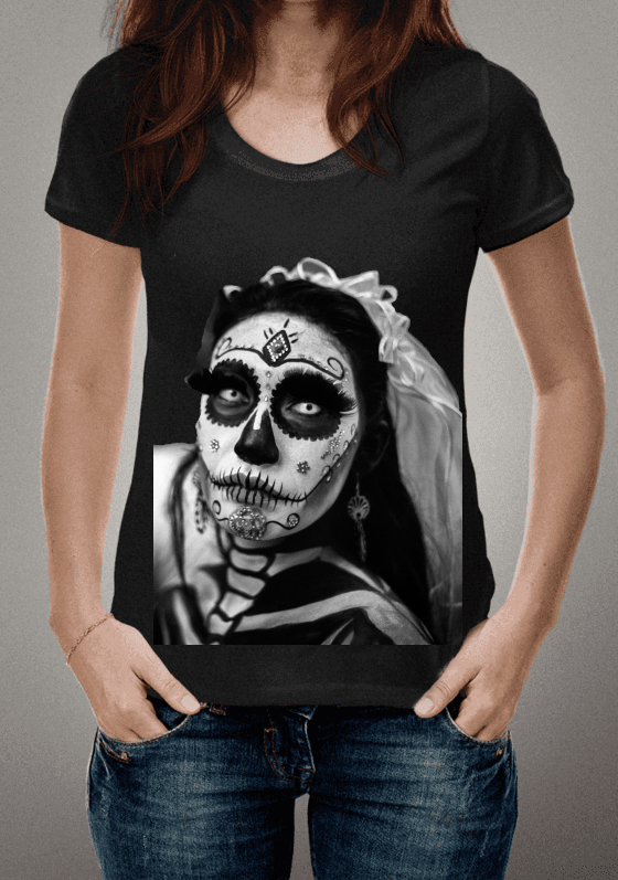 Nome do produto  Noiva caveira