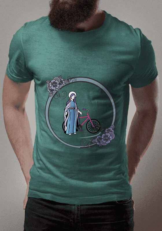 Nome do produto  Nossa Senhora da Bicicletinha Cor-de-Rosa