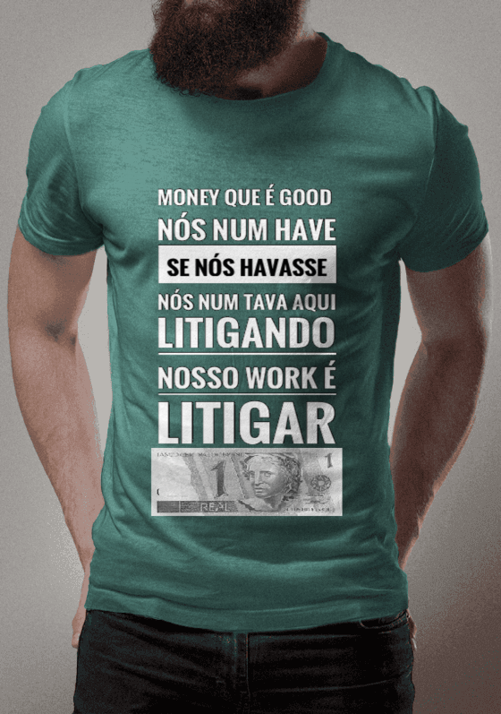Nome do produto  Nosso work é litigar