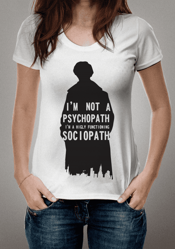 Nome do produto  NOT A PSYCHOPATH