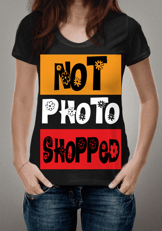 Nome do produto  NOT PHOTO SHOPPED