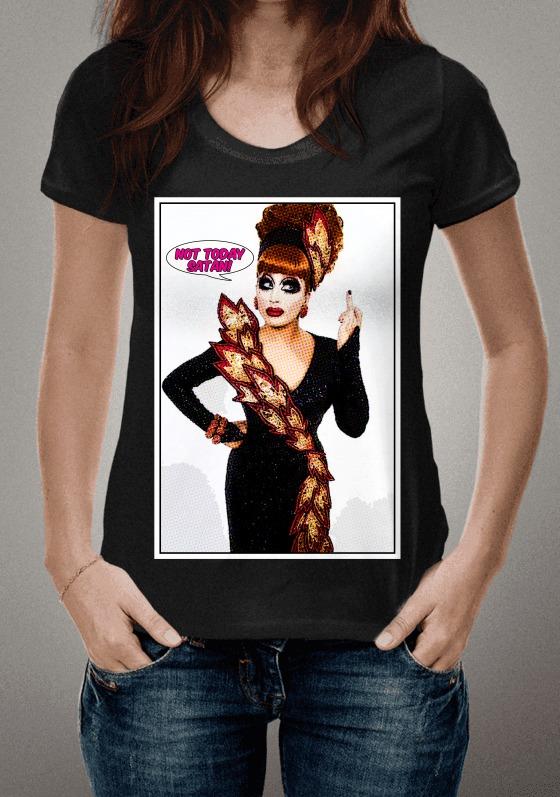 Nome do produto  NOT TODAY SATAN