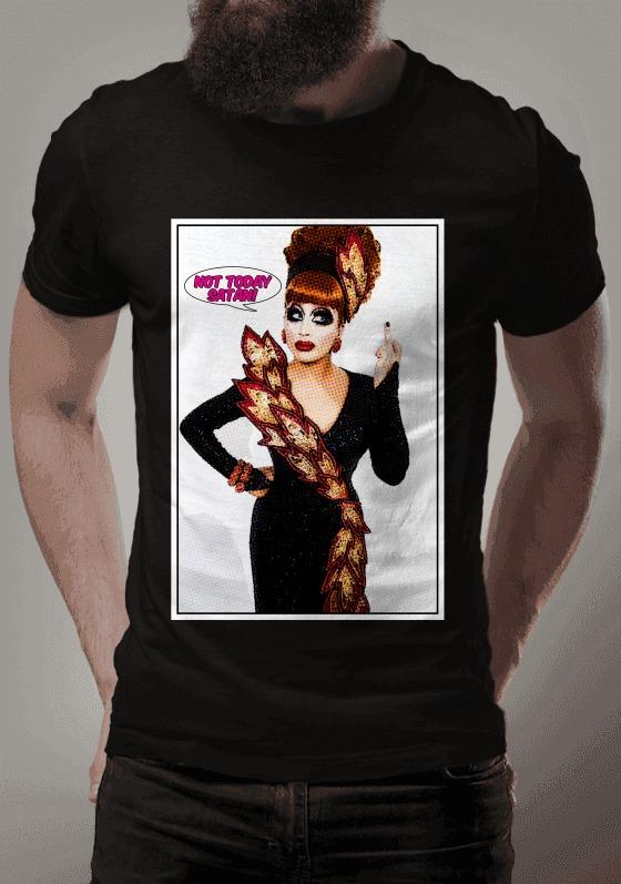 Nome do produto  NOT TODAY SATAN