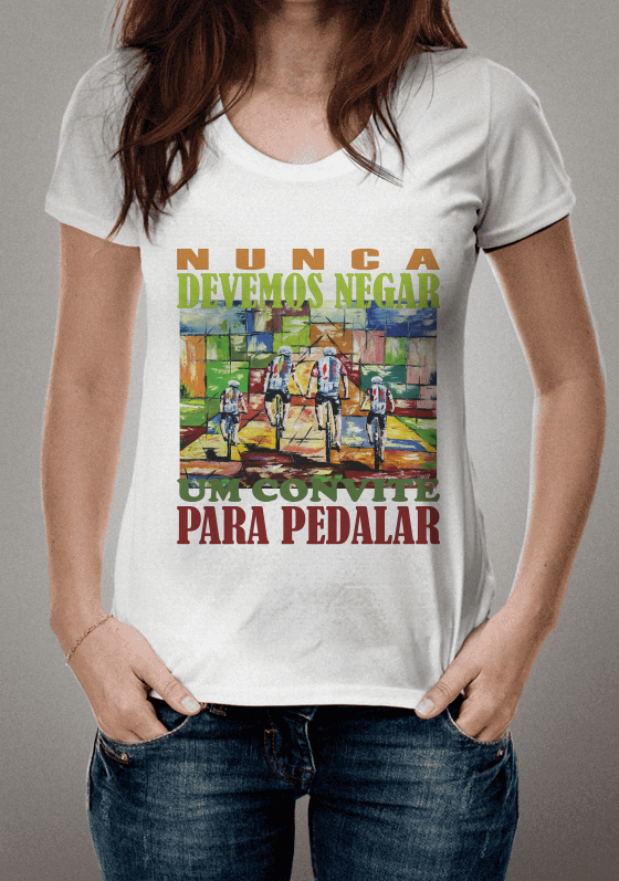 Nome do produto  Nunca Devemos Negar um Convite para Pedalar