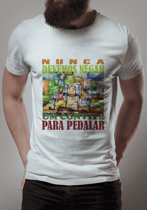Nome do produto  Nunca Devemos Negar um Convite para Pedalar
