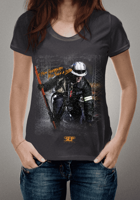 Nome do produto  O BOM GUERREIRO NÃO FOGE A LUTA!