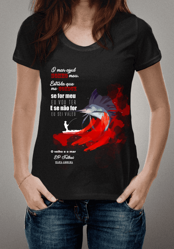 Nome do produto  O velho e o mar - Kaka Abelha