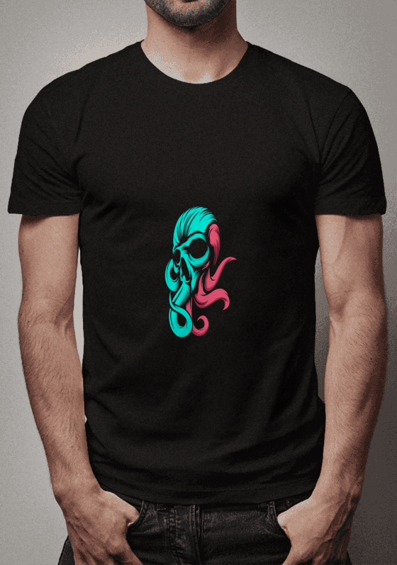 Nome do produto  Octopus Skull - Holiudi