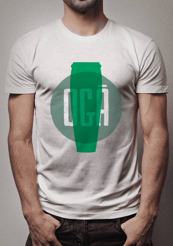 Nome do produto  Ogã - Verde