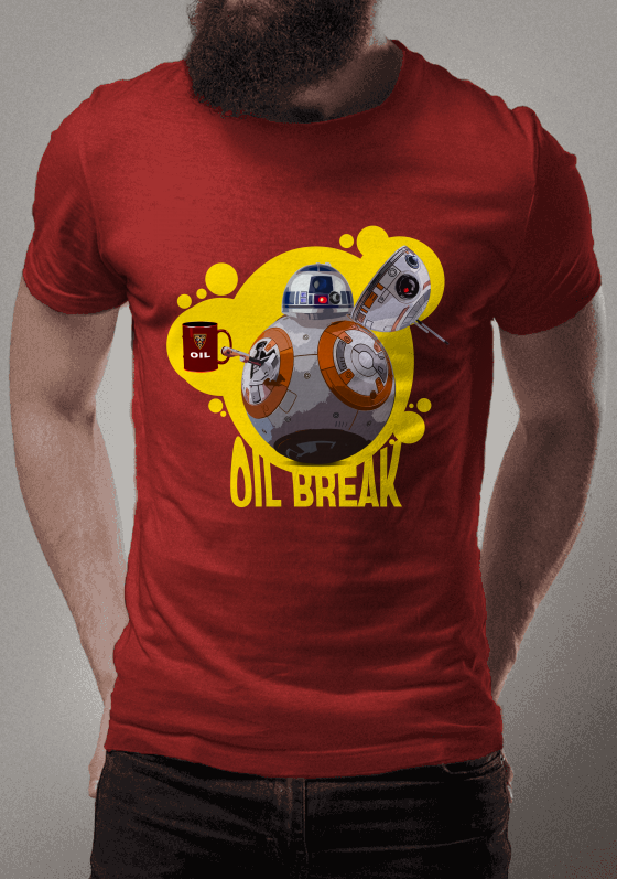 Oil break