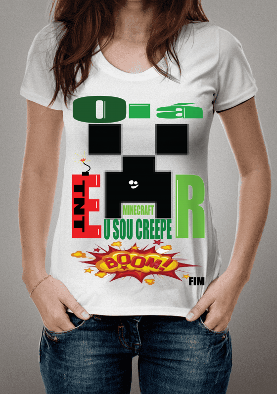 Nome do produto  olá  eu  sou  creeper