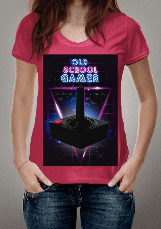 Nome do produto  OLD SCHOOL GAMER