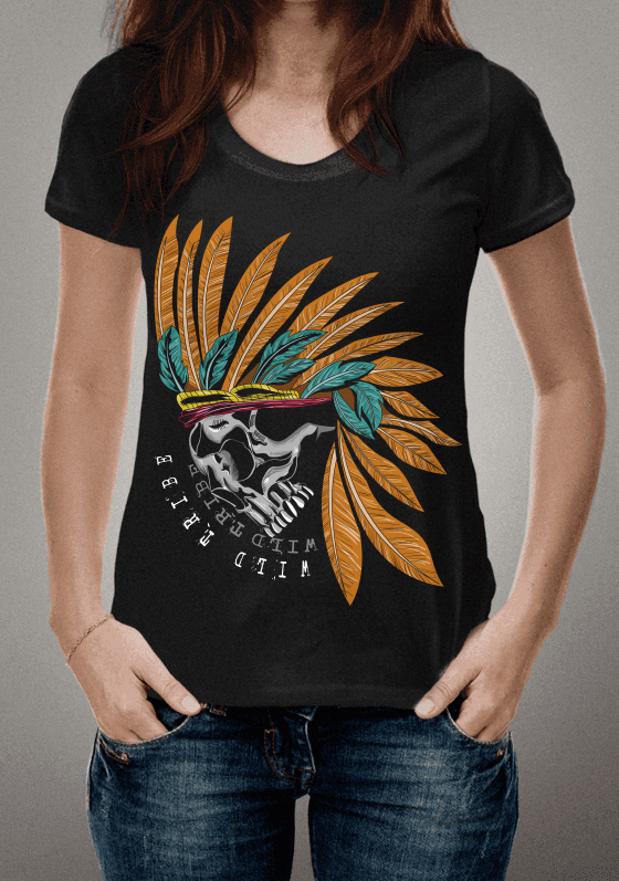 OLD SKULL BLACK