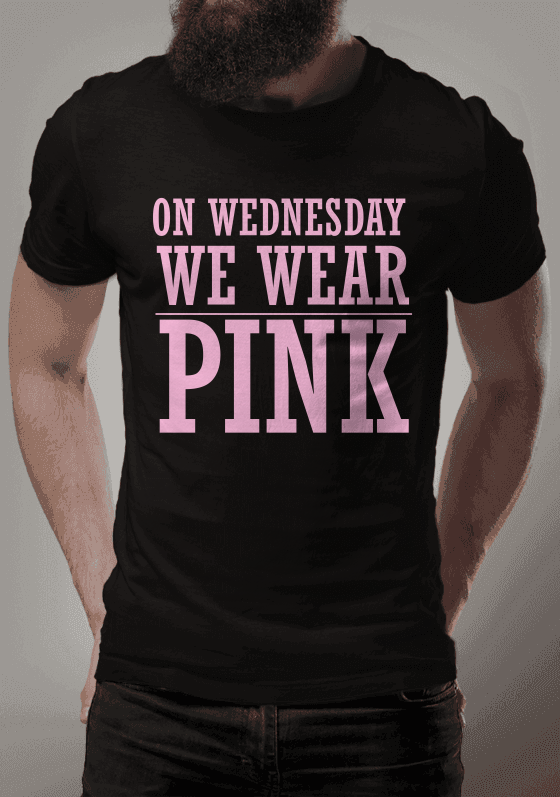 Nome do produto  On Wednesday we were pink - Mean Girls Shirt