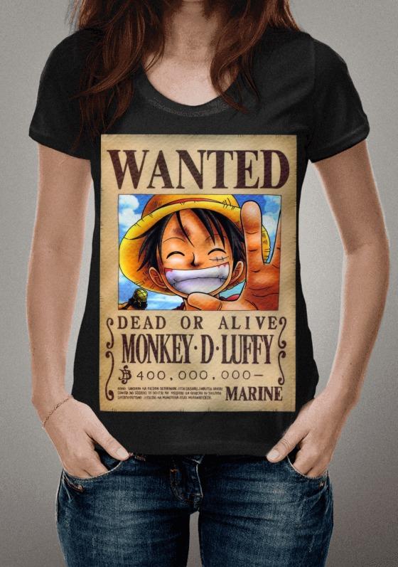 Nome do produto  One piece - wanted luffy