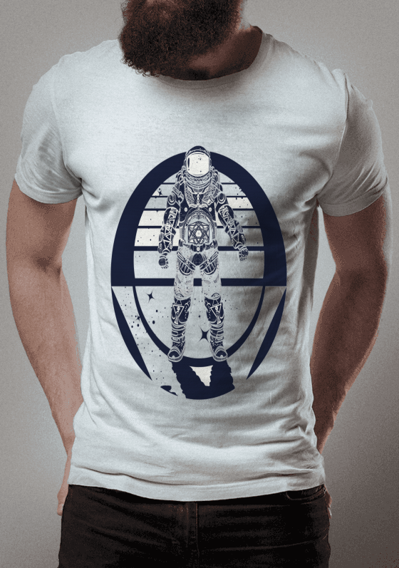 Nome do produto  ONE SPACE MAN - Holiudi