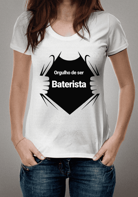 Nome do produto  Orgulho Baterista