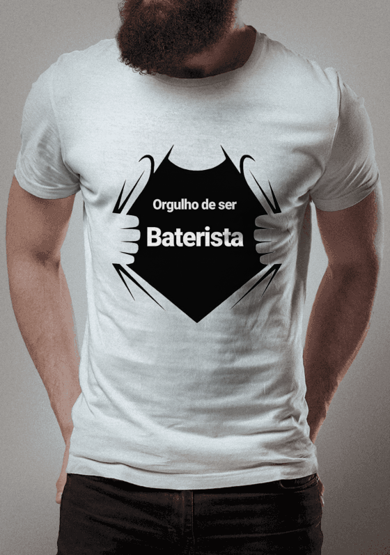 Nome do produto  Orgulho Baterista