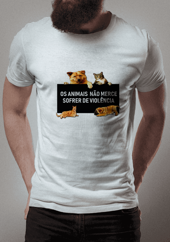 Nome do produto  Os animais não precisa sofrer violência
