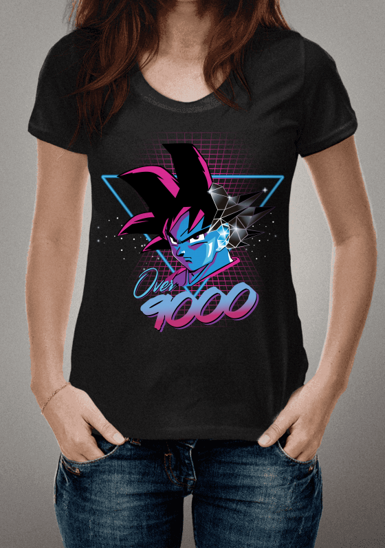 Nome do produto  OVER 9000 in the EIGHTIES