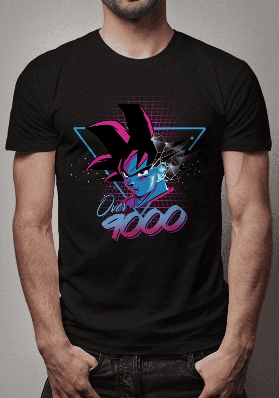 Nome do produto  OVER 9000 in the EIGHTIES