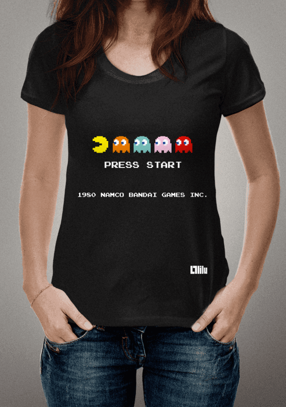Nome do produto  Pac-Man - Press Start