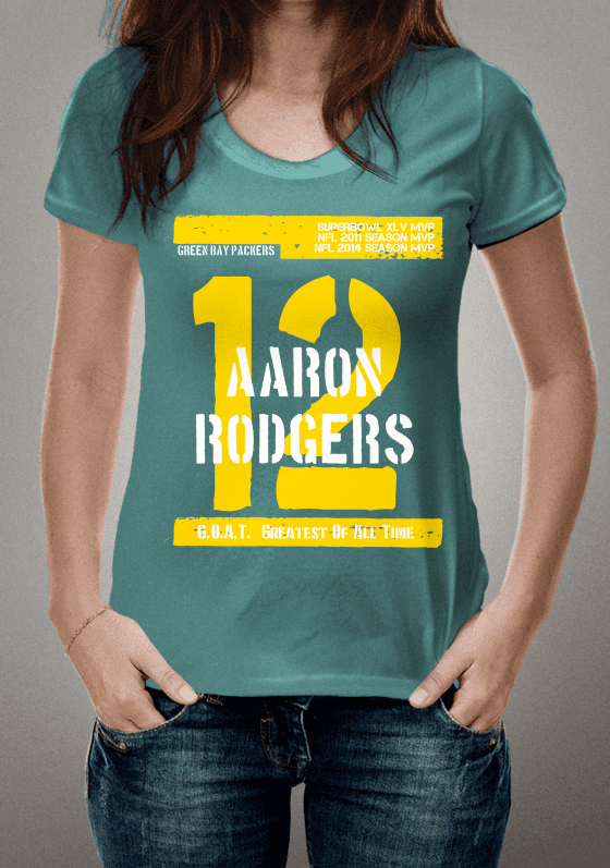 Nome do produto  Packers Rodgers