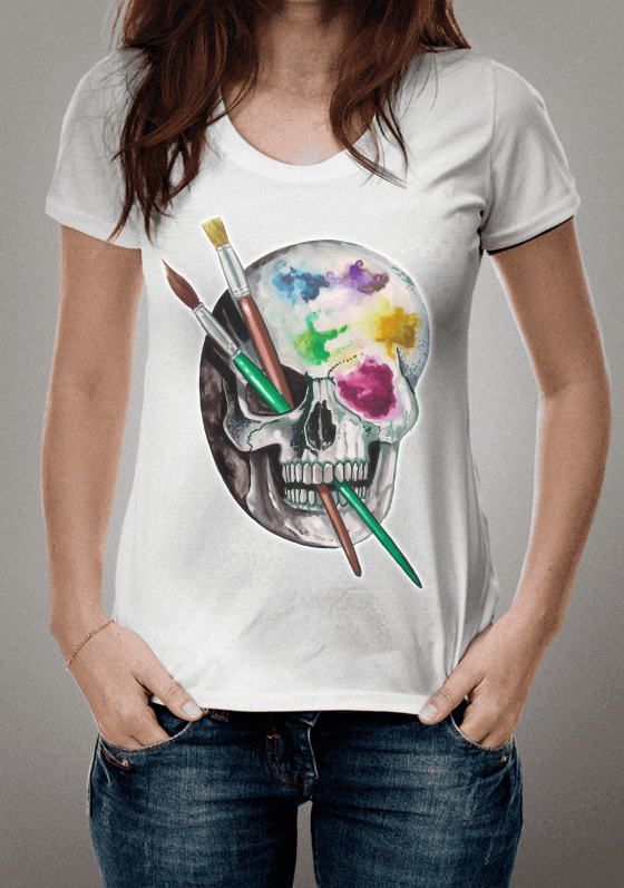 Nome do produto  paleta de cores Skull