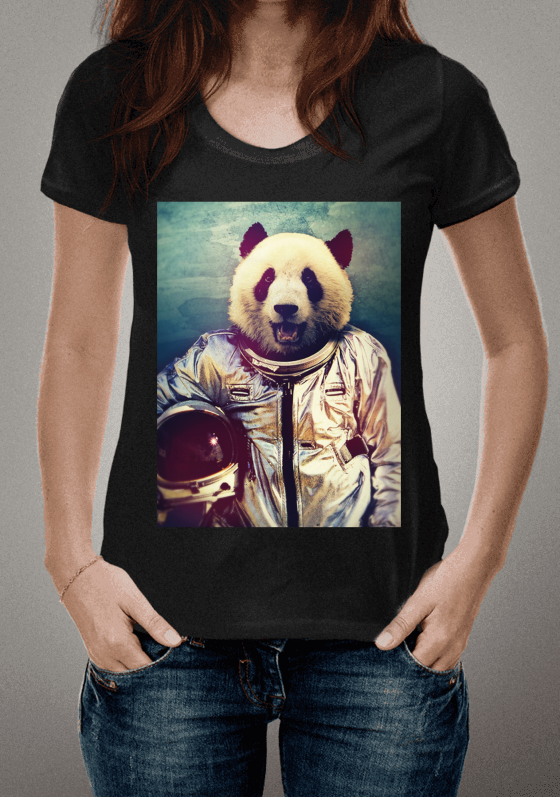 Nome do produto  Panda astronauta 