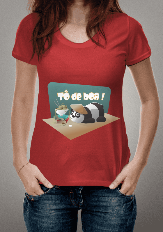 Nome do produto: Panda Tô de Boa 